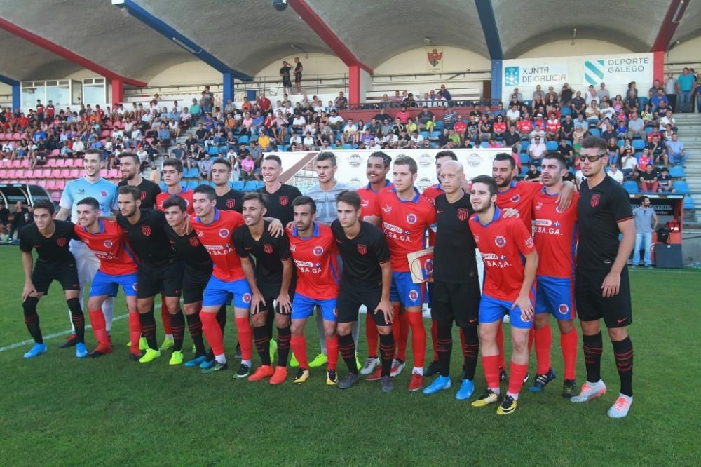El Ourense cae derrotado ante el Atlético de Madrid B: las imágenes del partido