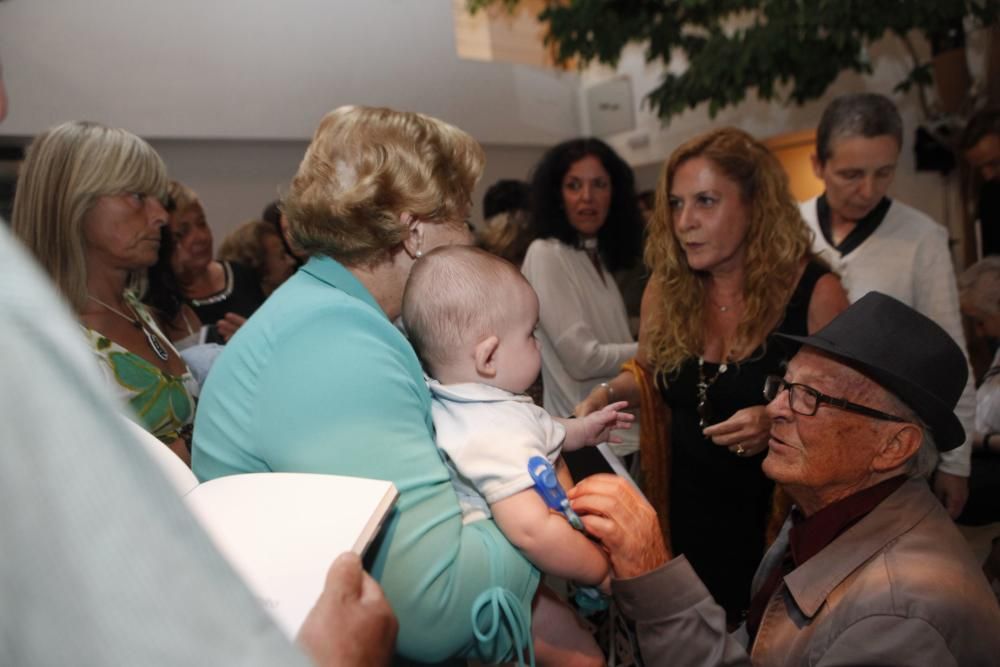 Inauguración de la exposición de Alejandro Mieres en el Museo Baroja