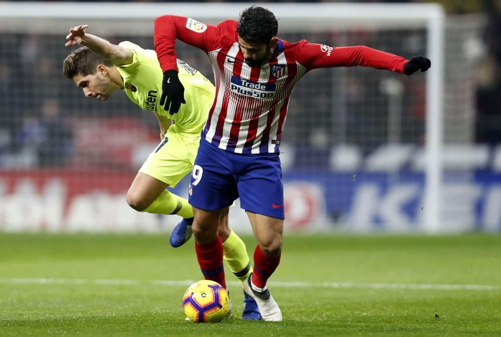 Las imágenes del Atlético de Madrid - Barcelona.