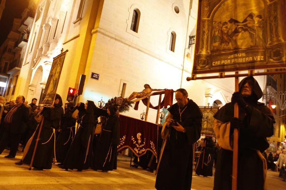 Procesión del Santo Entierro ayer