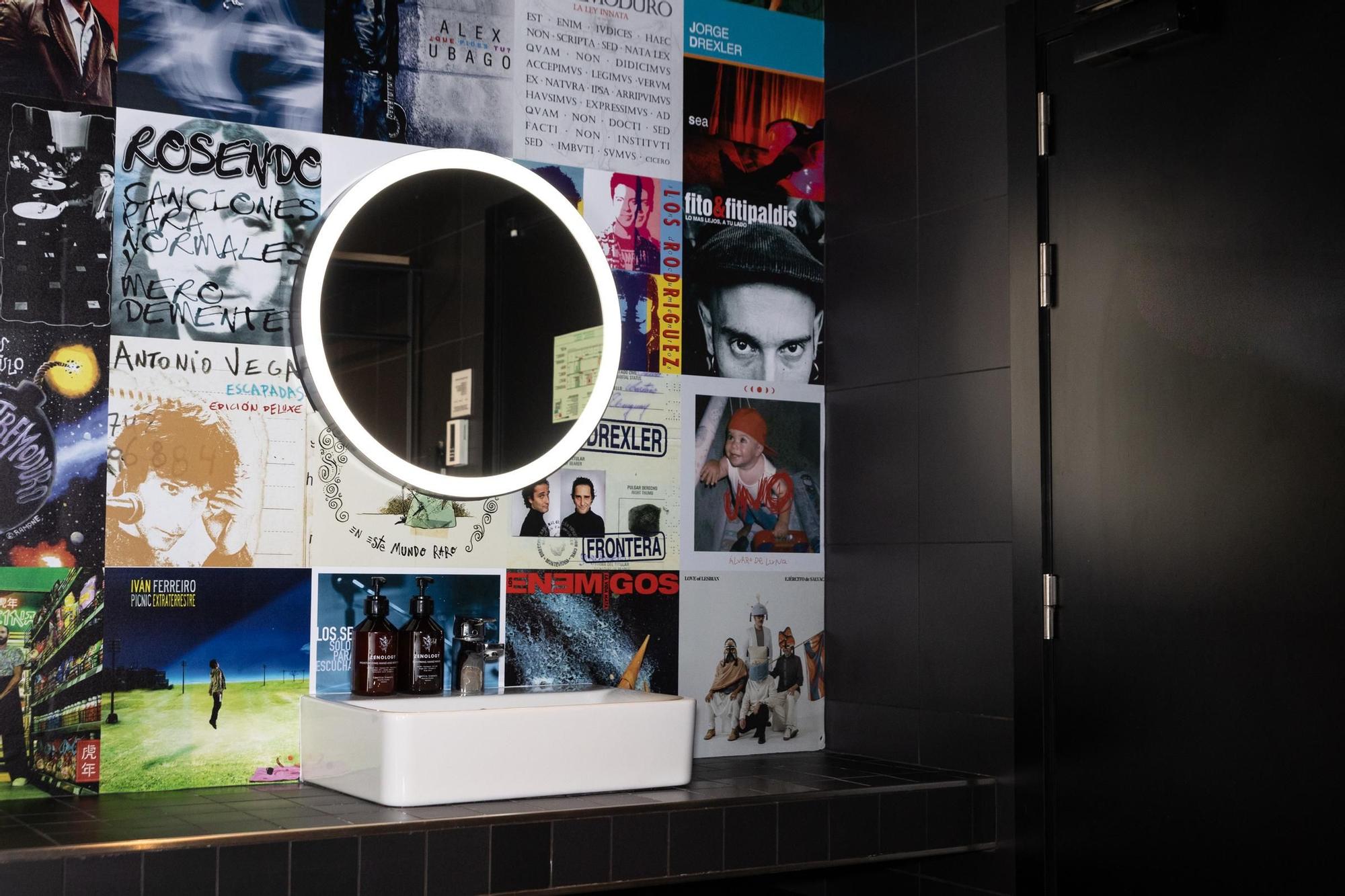 Una de las habitaciones de TSH Madrid.