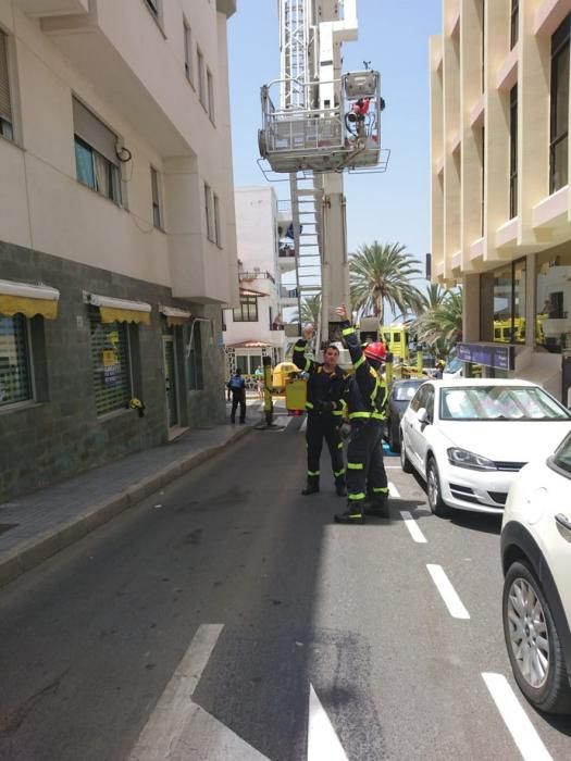 Rescate en Arguineguín