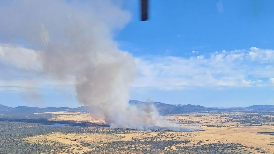 Incendio de nivel 1 en la localidad cacereña de Torremocha