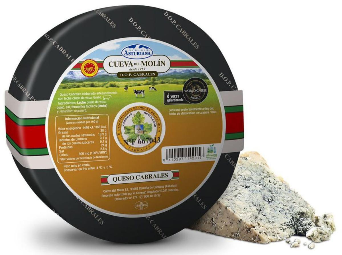 El Cabrales de Central Lechera Asturiana, uno de los mejores quesos del mundo