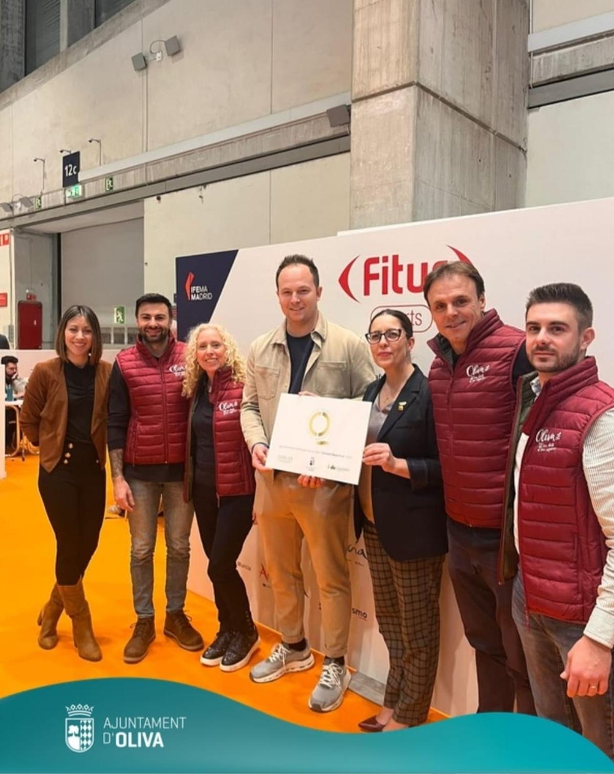 Oliva es distinguida de nuevo en el marco de Fitur