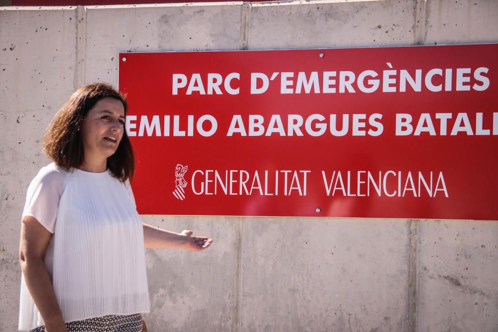 El parque de emergencias de Onil pasa a llevar el nombre del bombero forestal Emilio Abargues Bataller