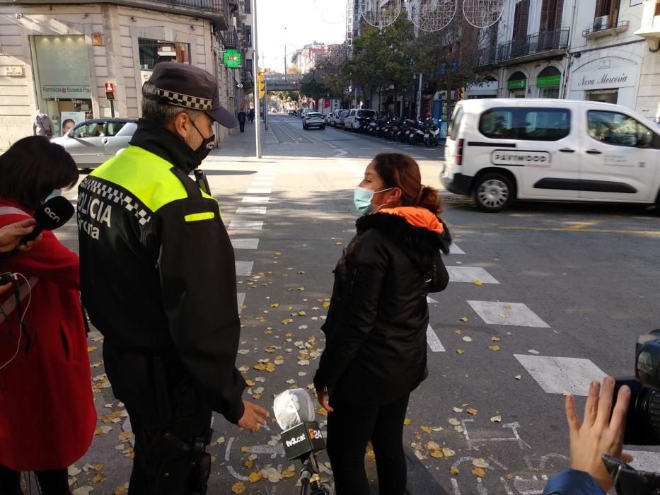 Campanya informativa dels patinets a Girona