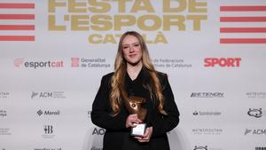 Daniela Terol recibi el premio a la deportista catalana con mayor proyeccin