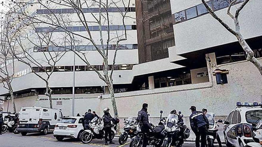 La Policía Nacional detuvo a los seis ciudadanos senegaleses en Palma.