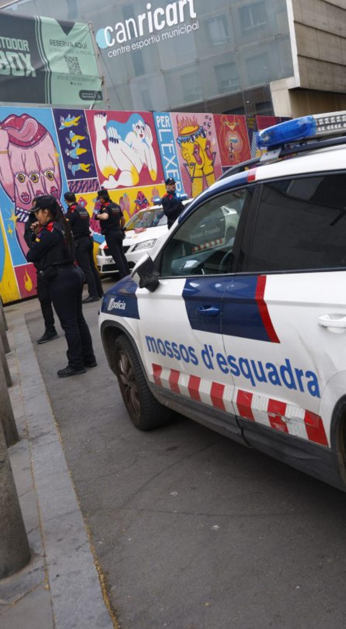 Un vehicle dels Mossos. |  QUIQUE GARCÍA / EFE