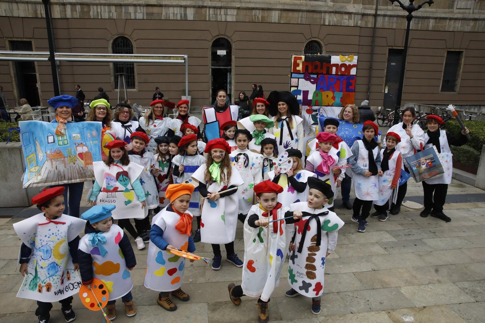 Así han disfrutado pequeños y mayores en el desfile infantil del Antroxu de Gijón (en imágenes)