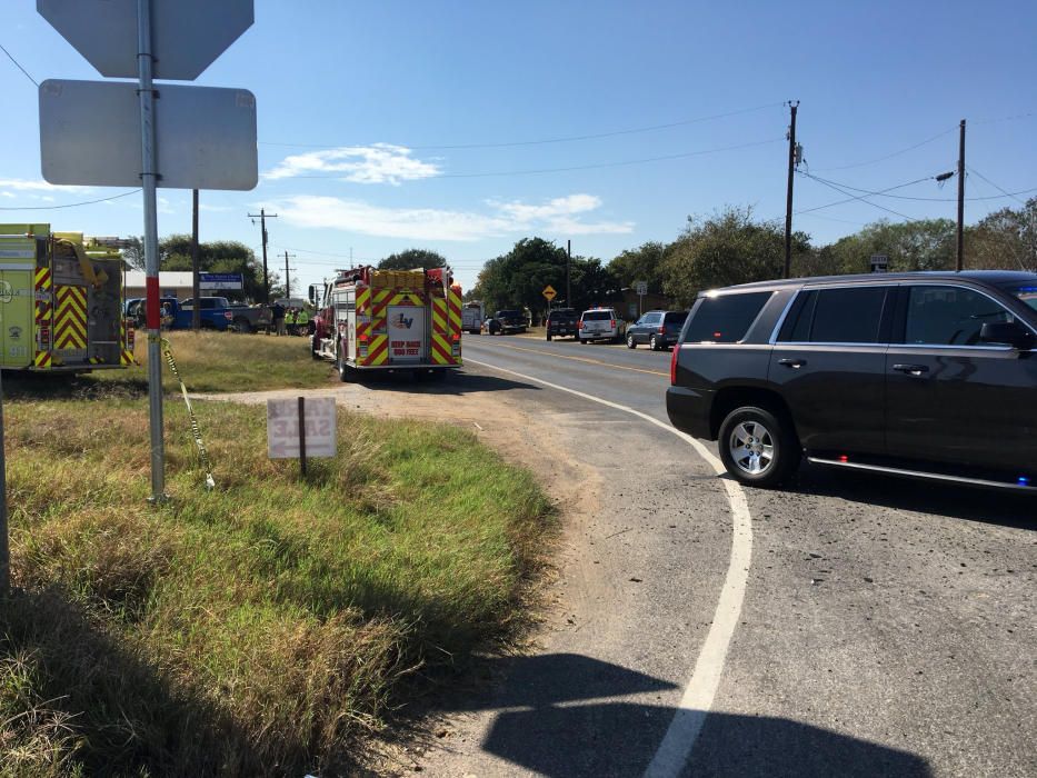 Masacre en una iglesia de Texas