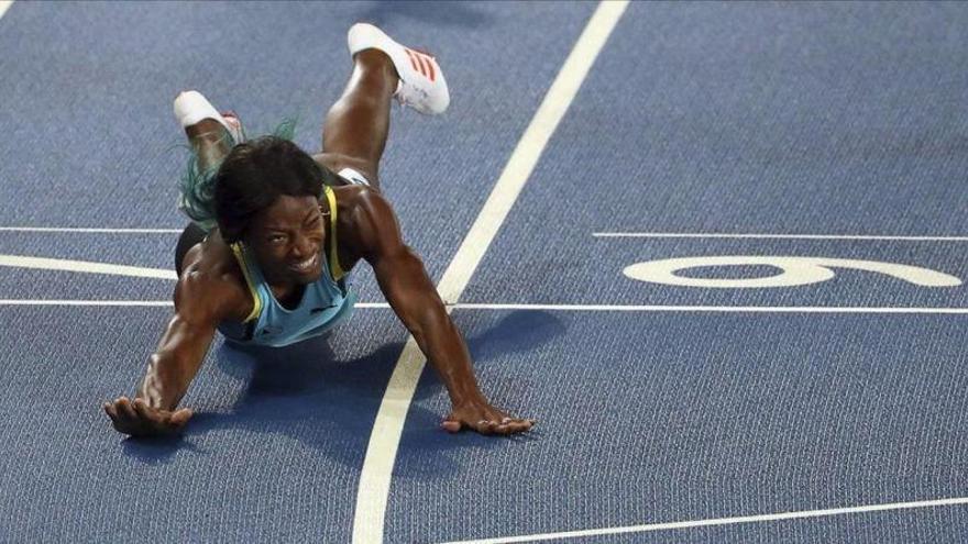 El &#039;peixinho&#039; de Shaunae Miller