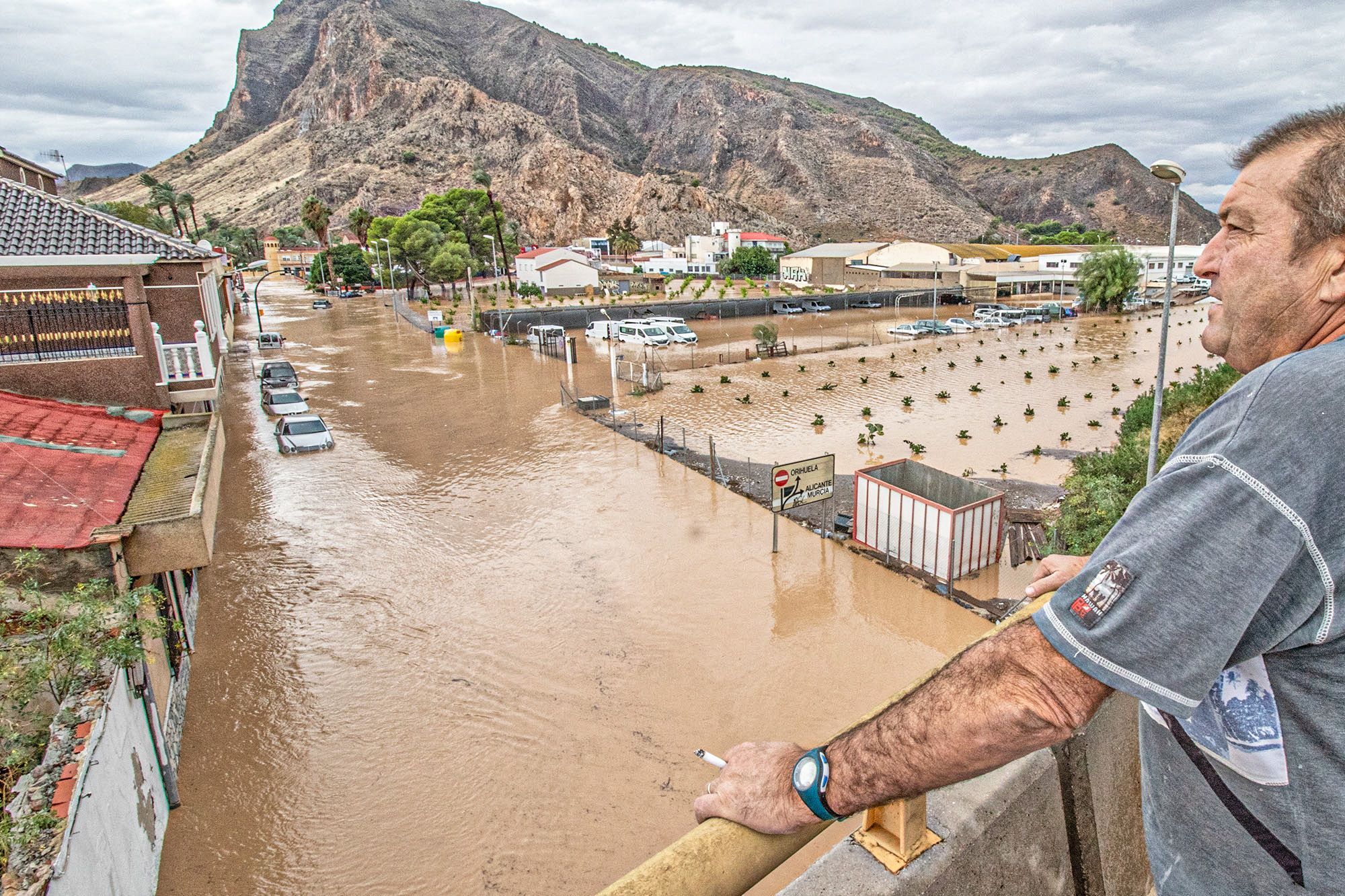 Aquí las imágenes más impactantes de la DANA de septiembre de 2019 por su paso por Orihuela