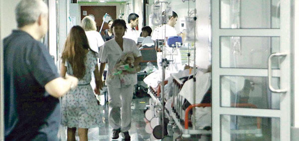 Una imagen de las urgencias de Son Espases, que salen muy malparadas en la memoria.