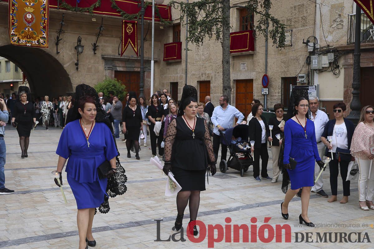 Fiestas de Caravaca: Procesión de regreso a la Basílica