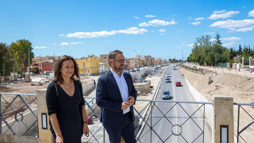 El Tramo III de la Ronda, pendiente del colector de aguas turbias de los regantes de Lorca