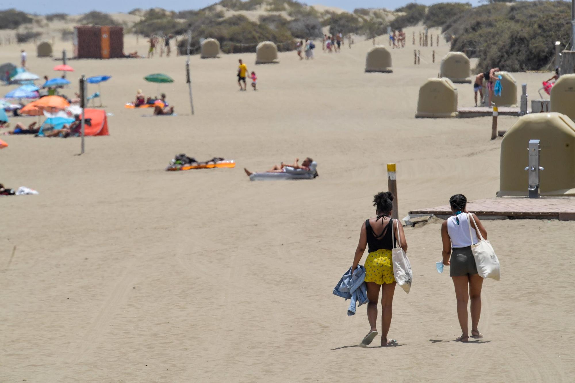 Ola de calor en Gran Canaria (16/07/2021)