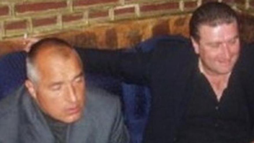 El primer ministro de Bulgaria, Boyko Borisov, junto a Valentin Zlatev, que fuera alto cargo de la petrolera Lukoil, en una imagen que consta en la investigación del caso de blanqueo en Barcelona.