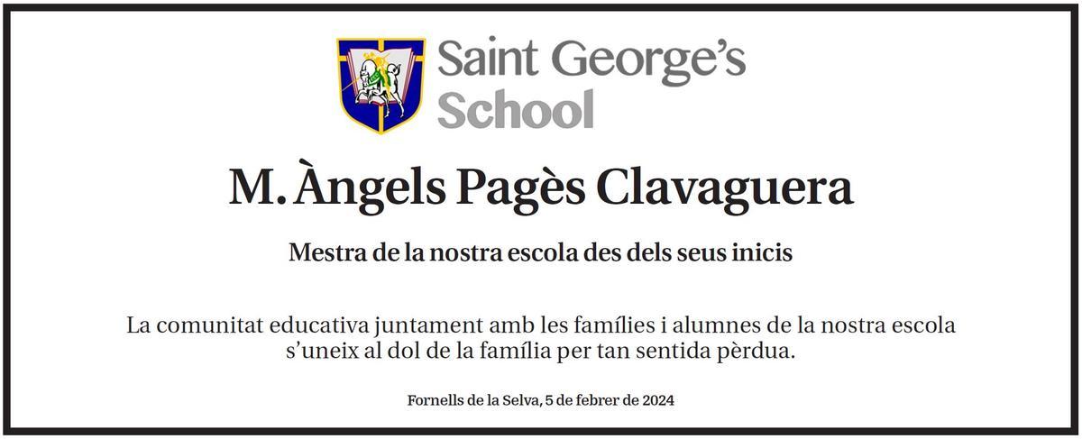 M. Àngels Pagès Clavaguera