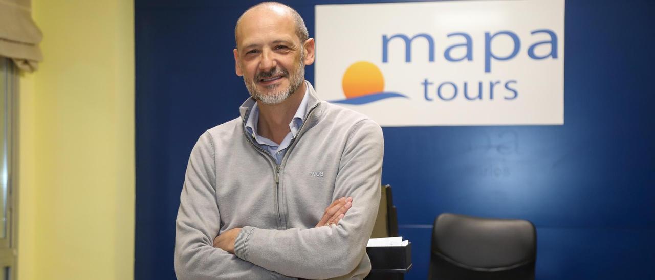 Esteban Gómez, delegado de Mapatours en Andalucía, Extremadura e Islas Canarias.