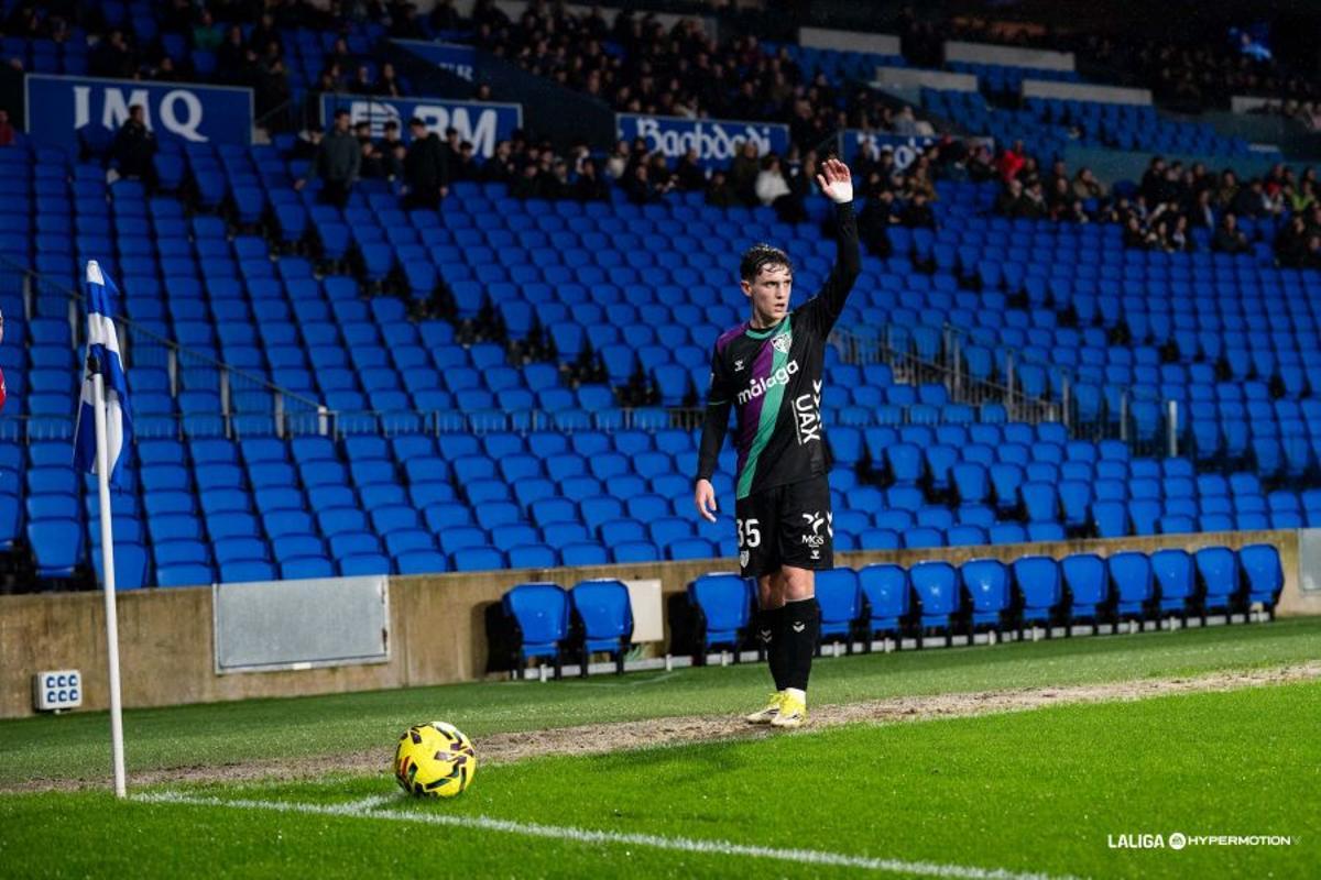 Real Sociedad B - Málaga CF, en imágenes