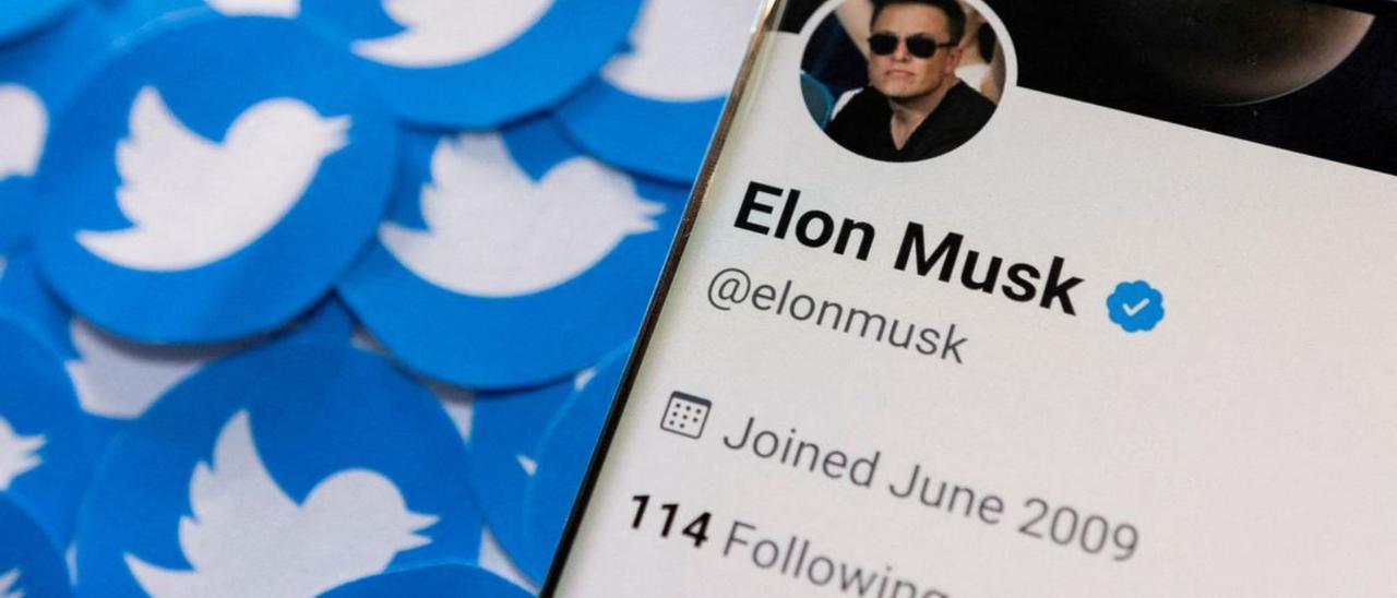 Avatar de Twitter de Elon Musk.