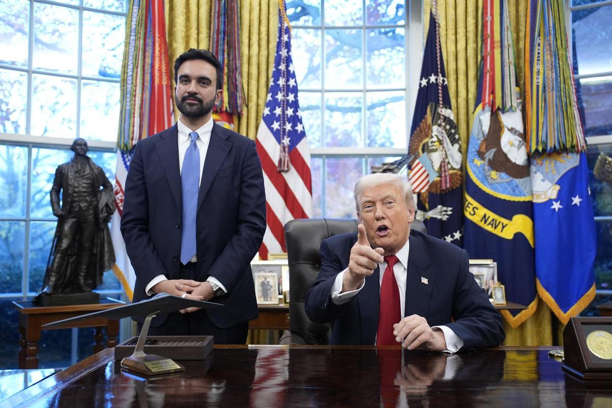 Trump y Mamdani entierran el hacha de guerra y aseguran que trabajarán juntos