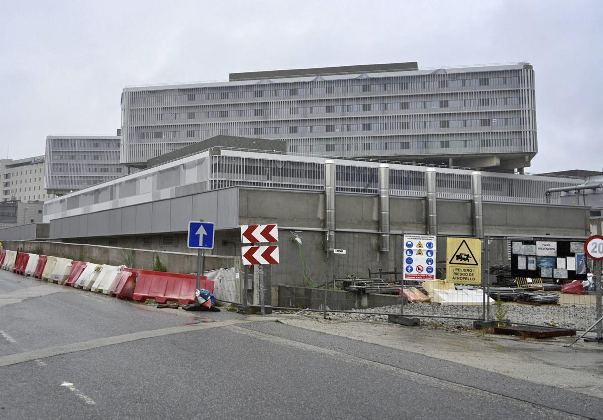Vista del edificio del Gran Montecelo, con las obras casi finalizadas.