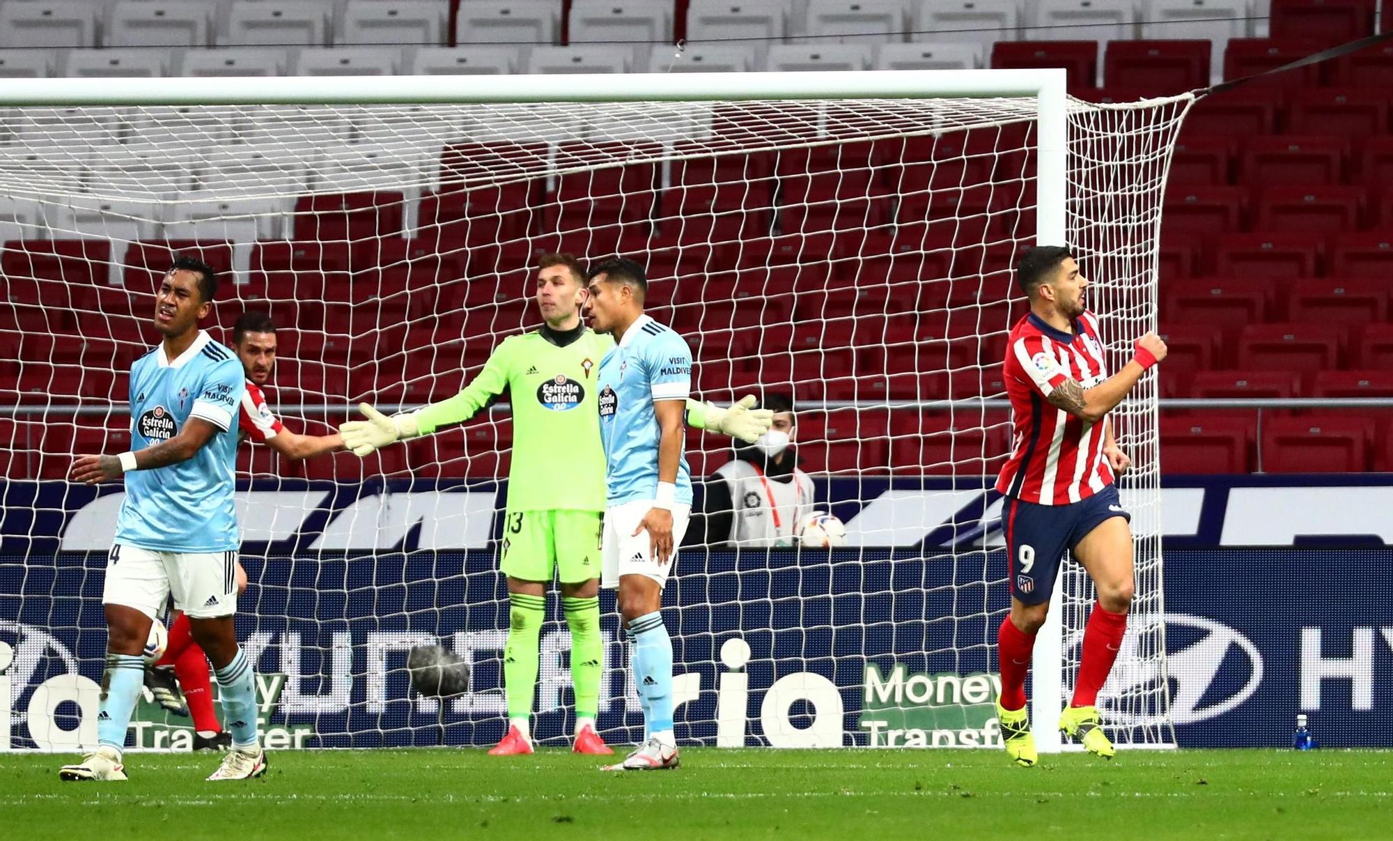 Las fotos del Atlético de Madrid - Celta en el Metropolitano