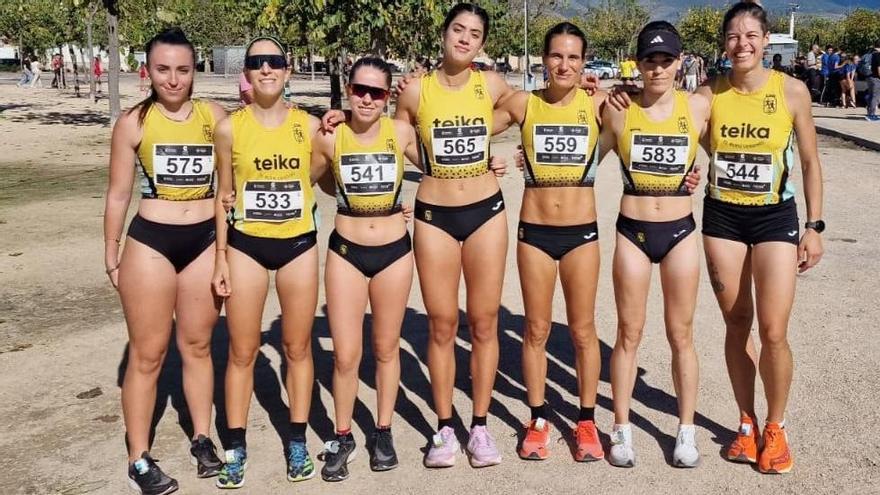 El equipo absoluto femenino del CA Safor Teika
