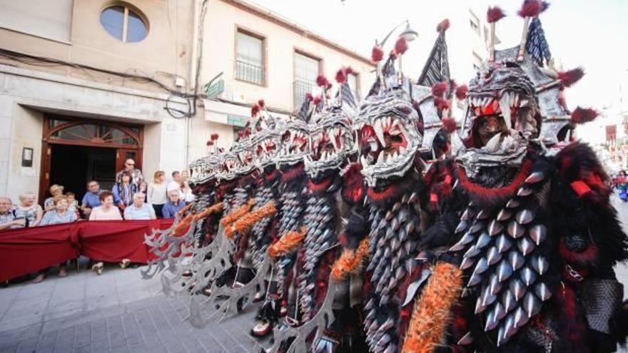 Los dragones iluminados de los Zaidines