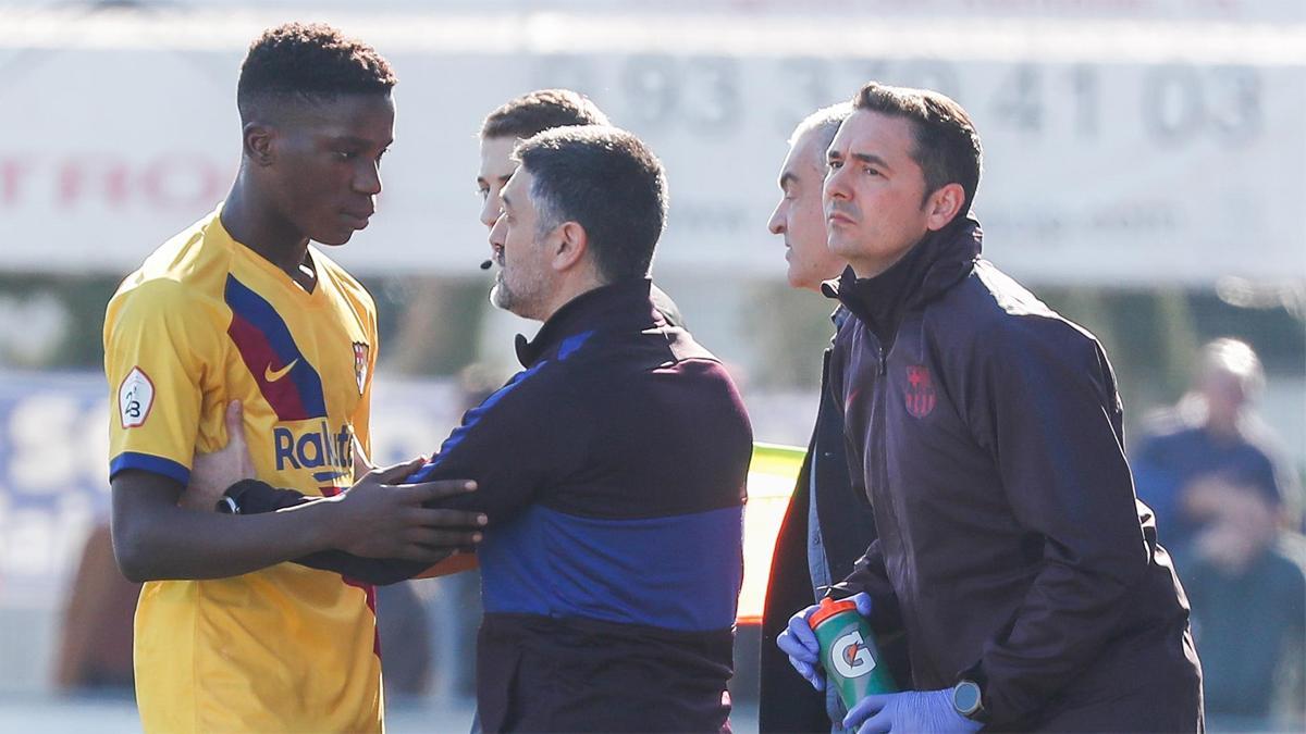 Ilaix y Pimienta, en el Barça B