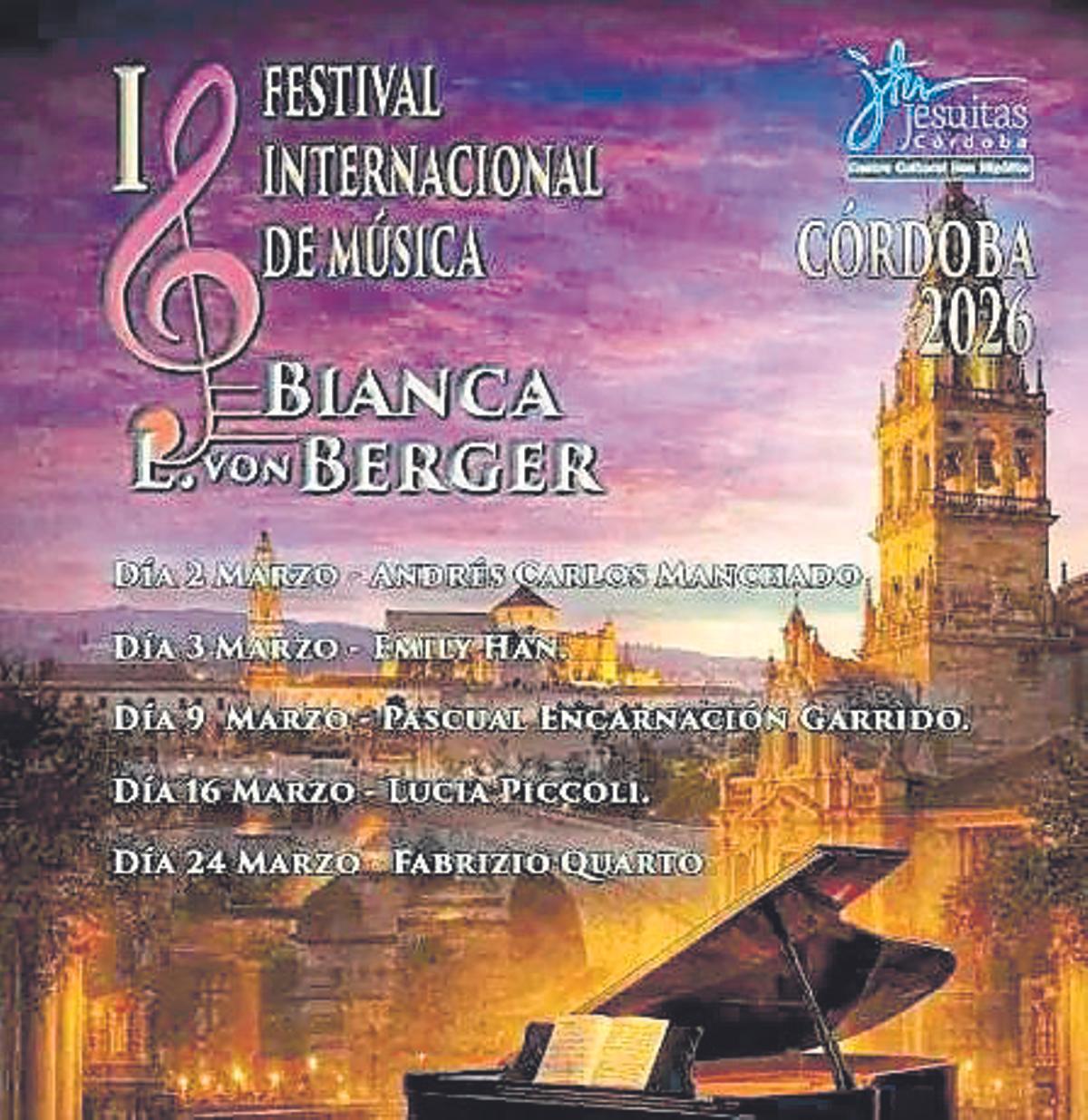 I Festival Internacional de música ‘Bianca L. Von Berger’