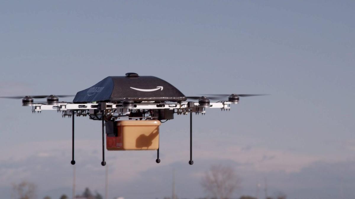EEUU autoriza a Amazon a usar drones para entregar productos