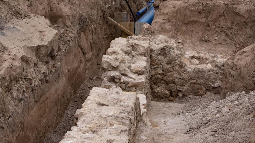 El acueducto descubierto en Alberic abastecía al jardín del palacio gótico