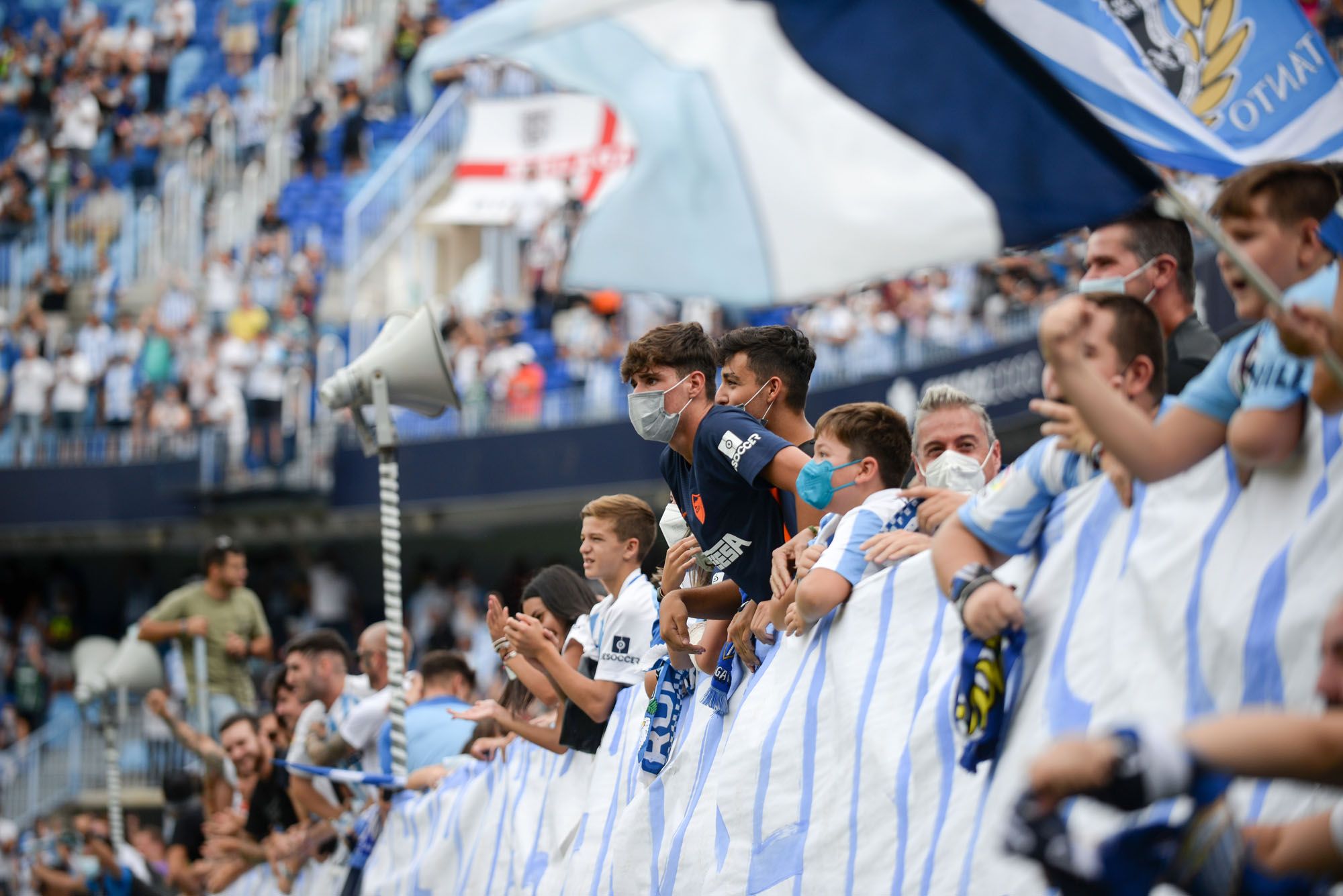 Las imágenes del Málaga CF - Fuenlabrada