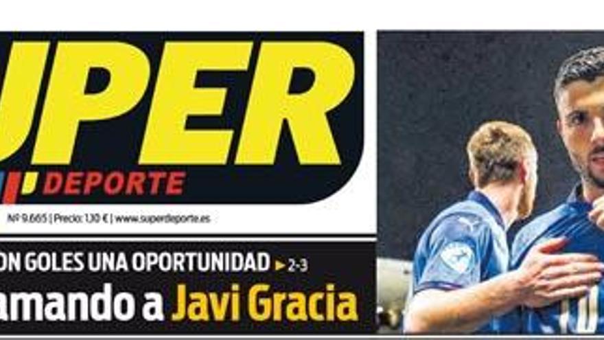 La portada de SUPER del jueves