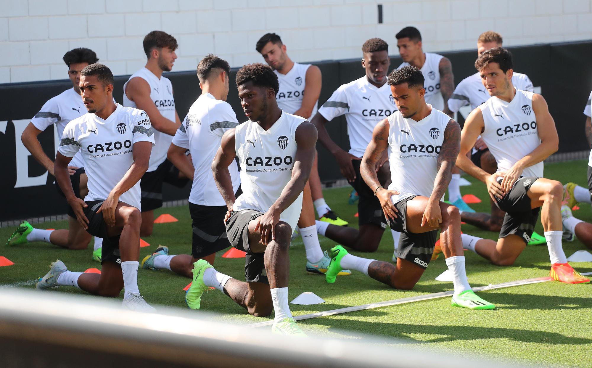 Así ha sido el entrenamiento del Valencia CF de hoy