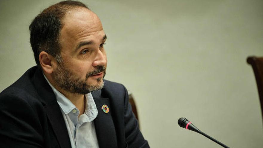 José Antonio Valbuena, consejero de Transición Ecológica, Lucha contra el Cambio Climático y Planificación Territorial del Gobierno de Canarias