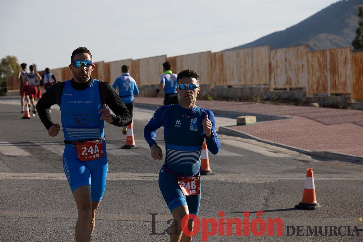 Campeonato Regional de Duatlón por relevos Súper Sprint en Calasparra (carrera a pie)