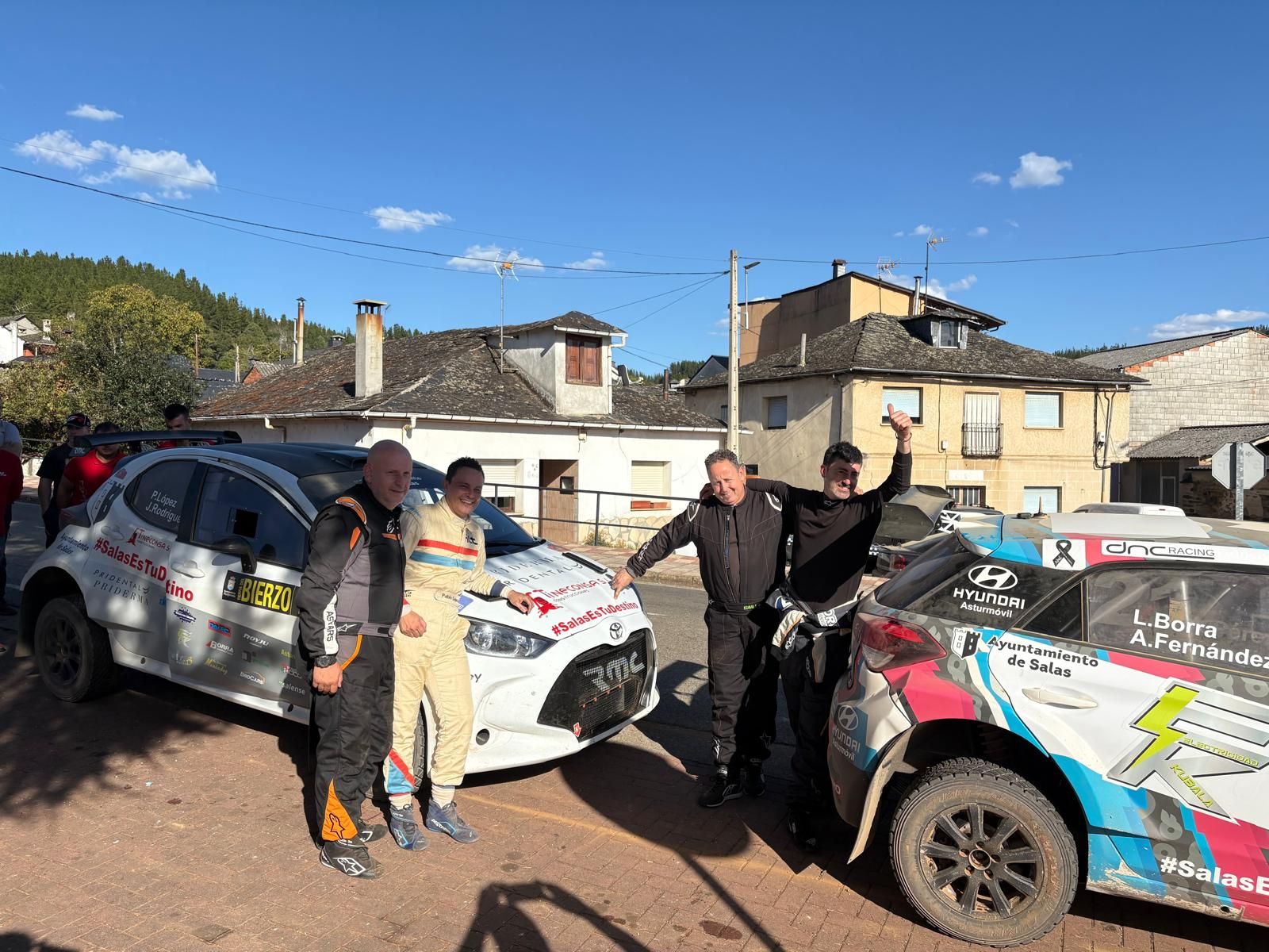 En imágenes: Así fue el triunfo de los salenses Borra y Fernández en el rally del Bierzo