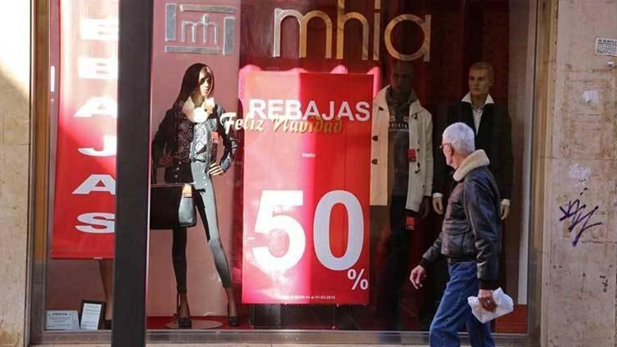 Un 72 % de comercios en Aragón se suma a las rebajas frente al 60 % de 2017