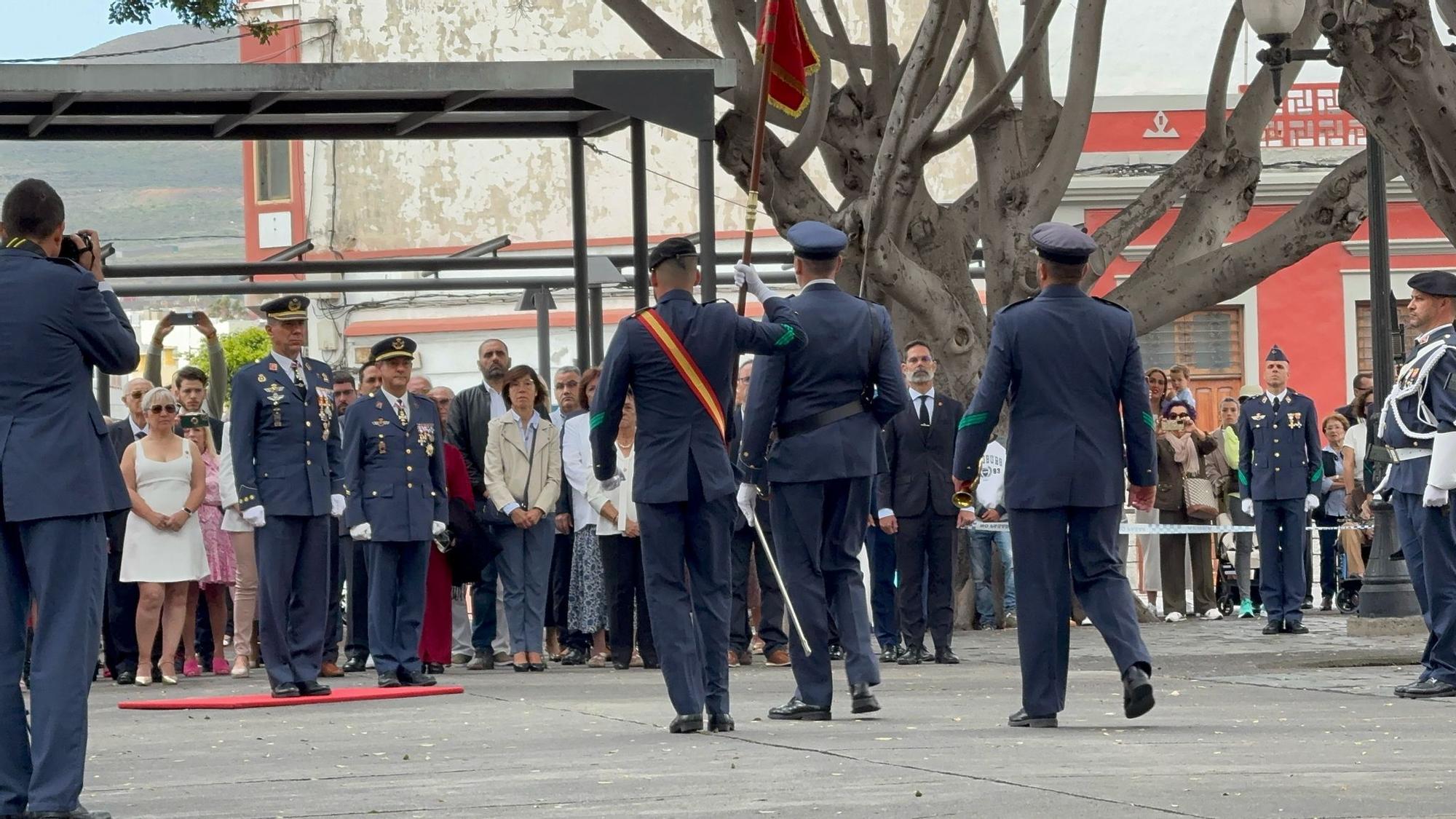 Jura de bandera de 82 civiles en el parque Franchy Roca de Telde