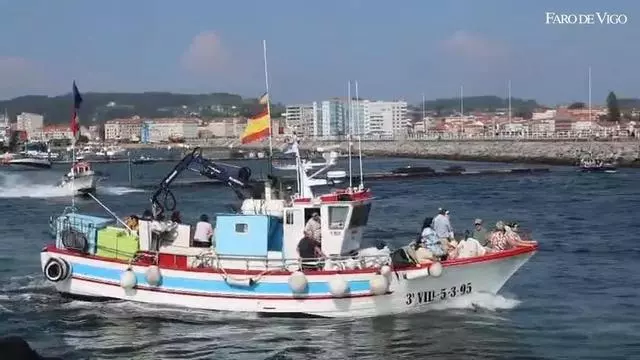 Procesión marítima en honor a la Virgen del Carmen