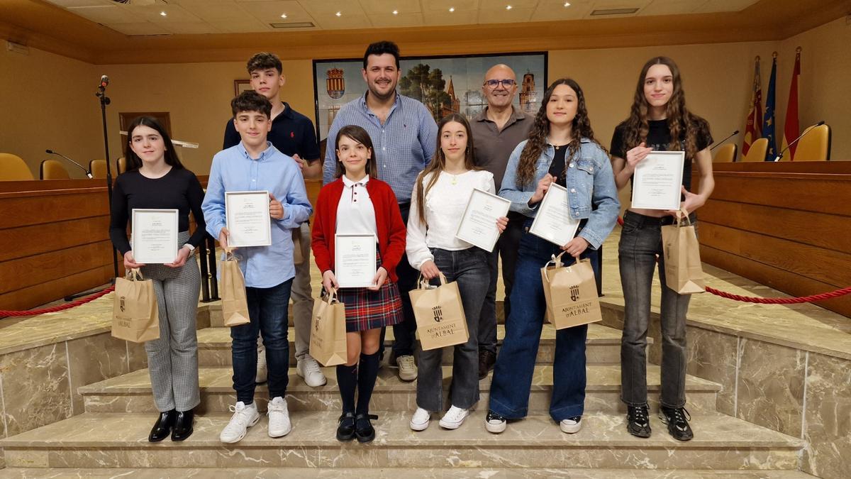 Premios a la excelencia académica al alumnado de Albal.