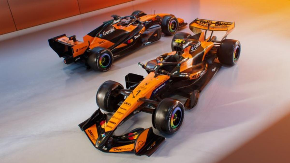Así luce el nuevo McLaren MCL40 de Norris y Piastri