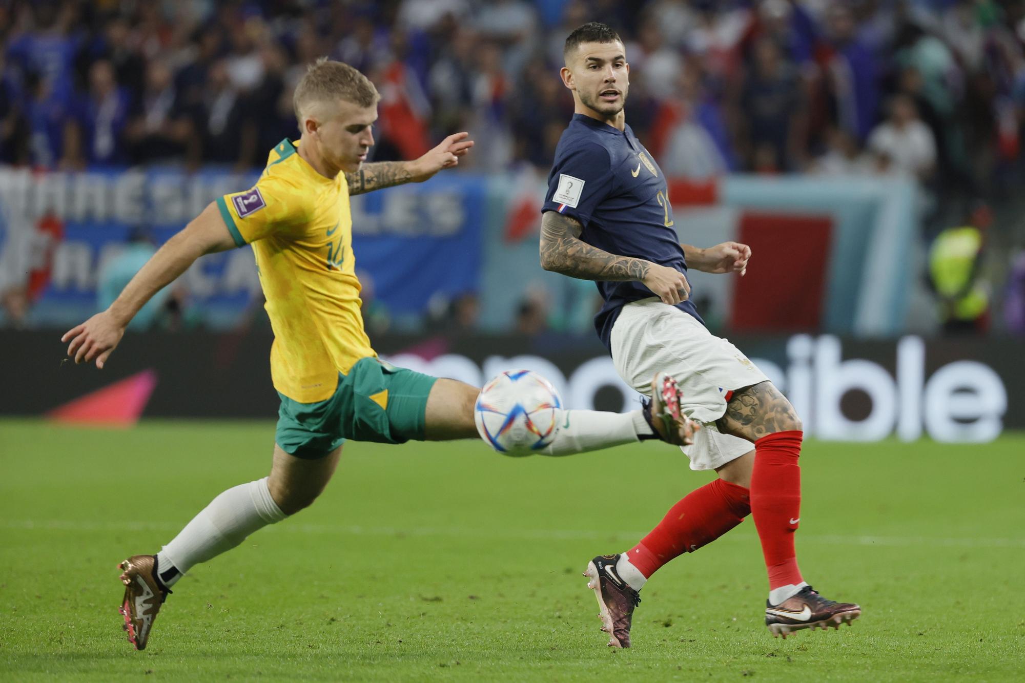 Mundial de Qatar | Francia - Australia, en imágenes