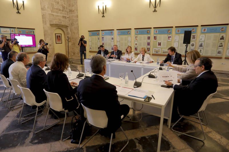 Presentación del jurado de los premios Jaume I.