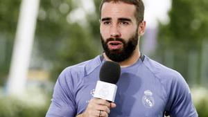 Dani Carvajal, jugador del Madrid.